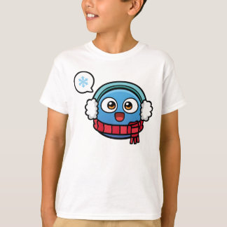 Boo Winter Kids T-Shirt Tee