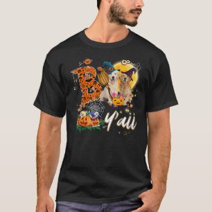 Boo Y39 All Labrador Retriever Dog Moon Hat Witch T-Shirt