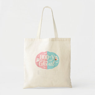 Boo-Y Or Ghoul Big Brother Loves Boo Halloween Tote Bag