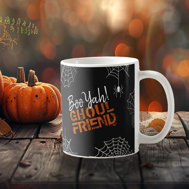 Boo Yah Ghoul Friend Halloween ID684 Coffee Mug (Creator Uploaded)