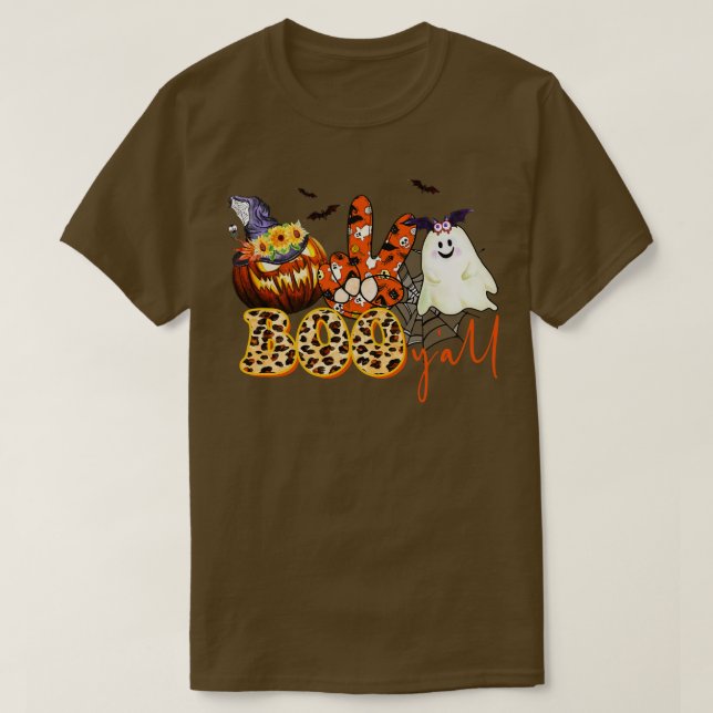 Boo Yah Halloween T-Shirt (Design Front)
