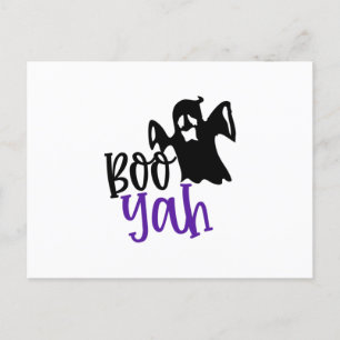 Boo Yah Postcard