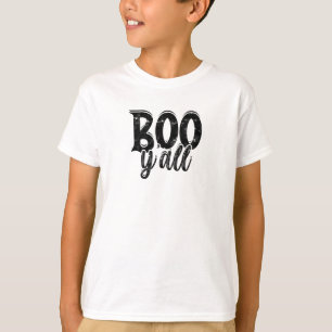 Boo y'all - creepy Halloween T-Shirt