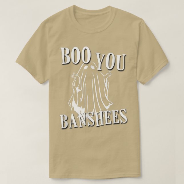Boo You Banshees  T-Shirt (Design Front)