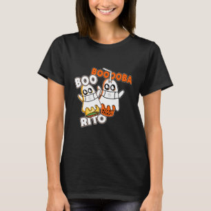 Booba Boo rito Kawai Boba Tea Burrito inside Hallo T-Shirt