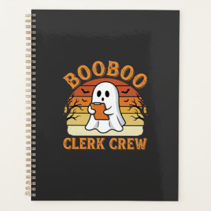 Booboo Clerk Crew Halloween Ghost Design_1 Planner