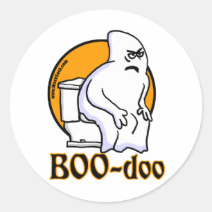 BooDoo Classic Round Sticker