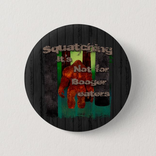 Booger eaters 6 cm round badge (Front)