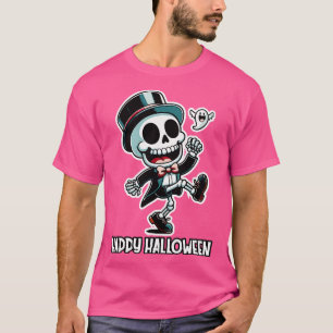 Boogie Bones A Halloween Skeleton Jamboree T-Shirt