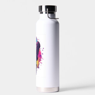 Boogie Bones � Funny 70s Disco Skull Water Bottle