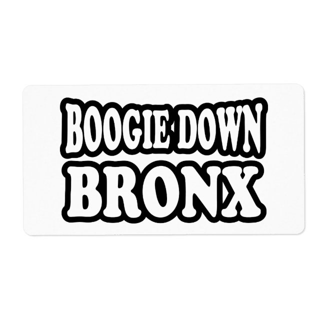 Boogie Down Bronx, NYC (Front)