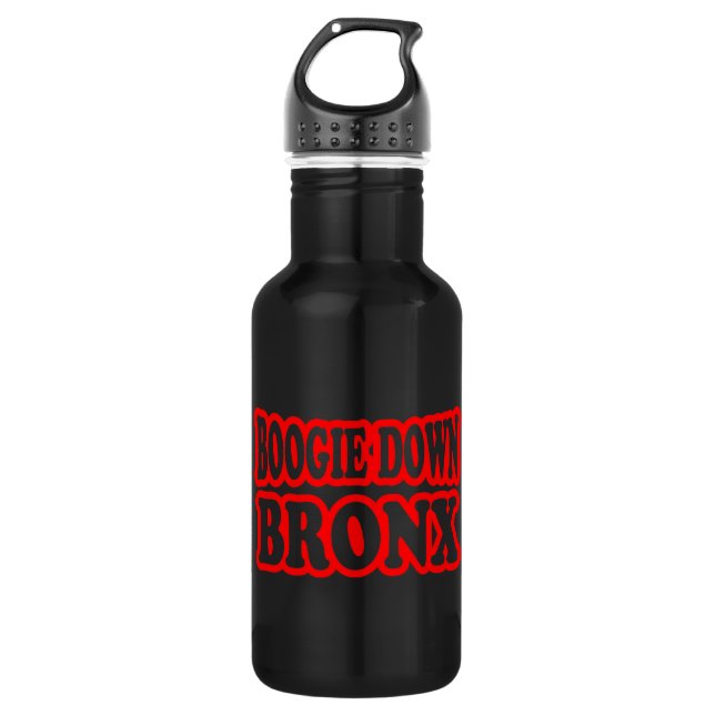 Boogie Down Bronx, NYC 532 Ml Water Bottle (Front)