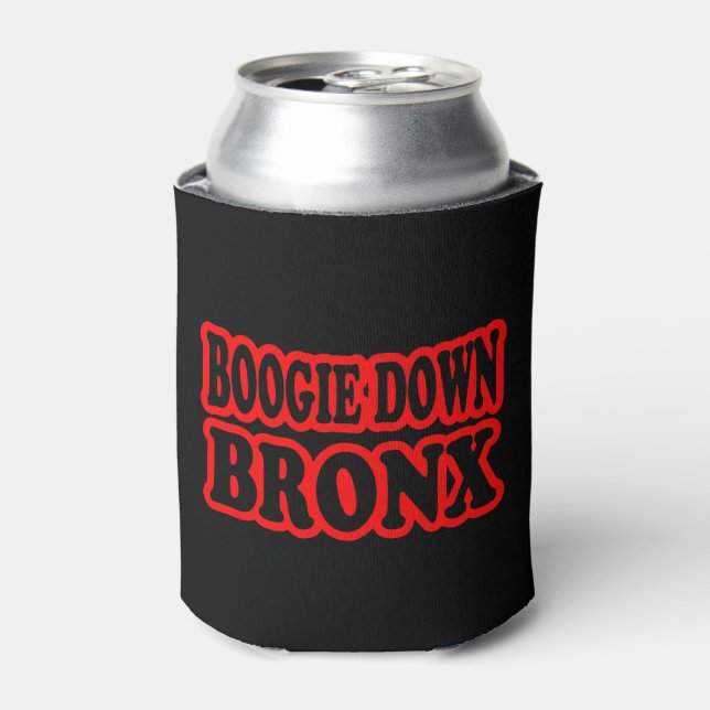Boogie Down Bronx, NYC Can Cooler (Can Front)