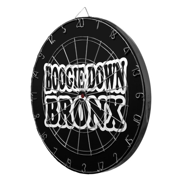 Boogie Down Bronx, NYC Dartboard (Front Right)