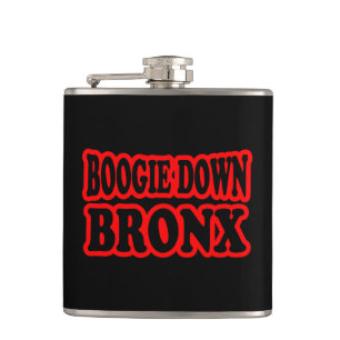 Boogie Down Bronx, NYC Hip Flask
