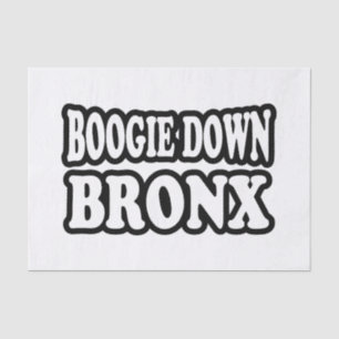 Boogie Down Bronx, NYC Tissue Paper