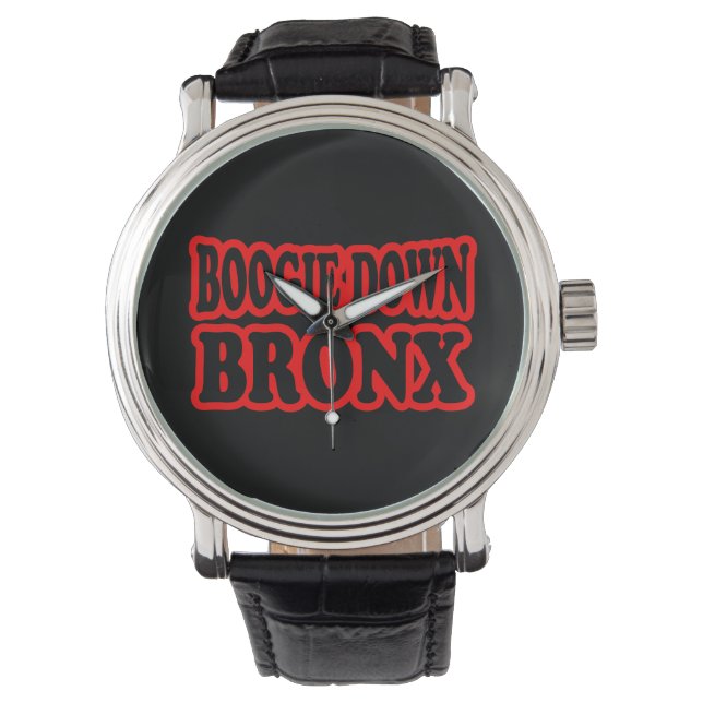 Boogie Down Bronx, NYC Watch (Front)