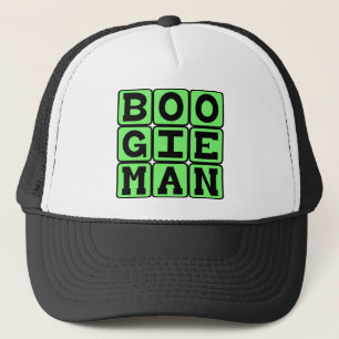 Boogie Man, Scary Dude Trucker Hat