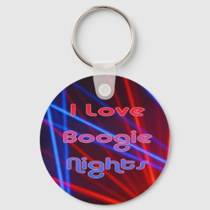 Boogie Nights and Disco Lights 1 Key Ring