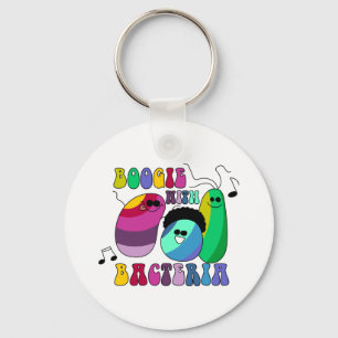 Boogie with Bacteria Key Ring