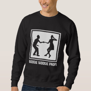 Boogie Woogie Swing Dancing 50s Lindy Hop Idea Sweatshirt
