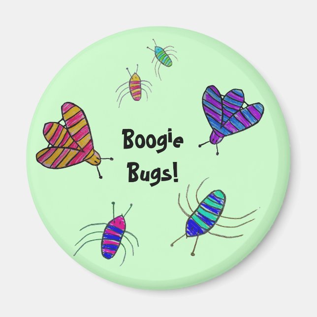 BoogieBugs! Magnet (Front)