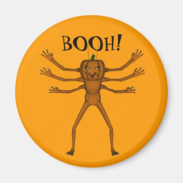 Booh! Halloween Hugs Magnet (Front)