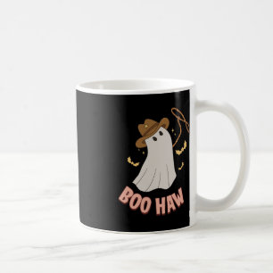 BooHaw Ghost Halloween Cowboy Cowgirl Costume Ret Coffee Mug