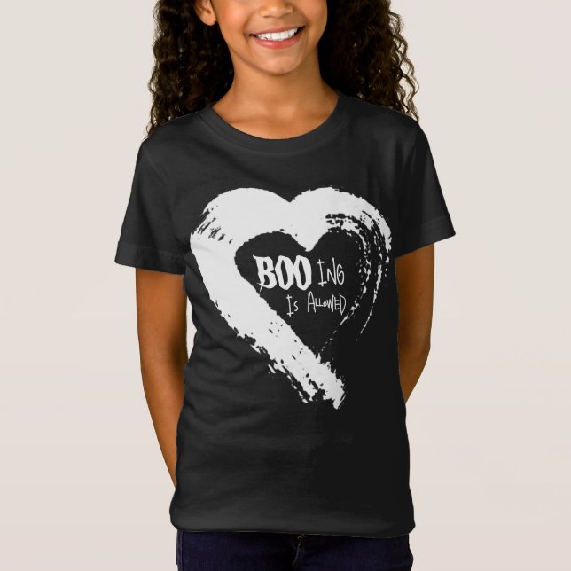 BOOing Heart T-shirt (Front)