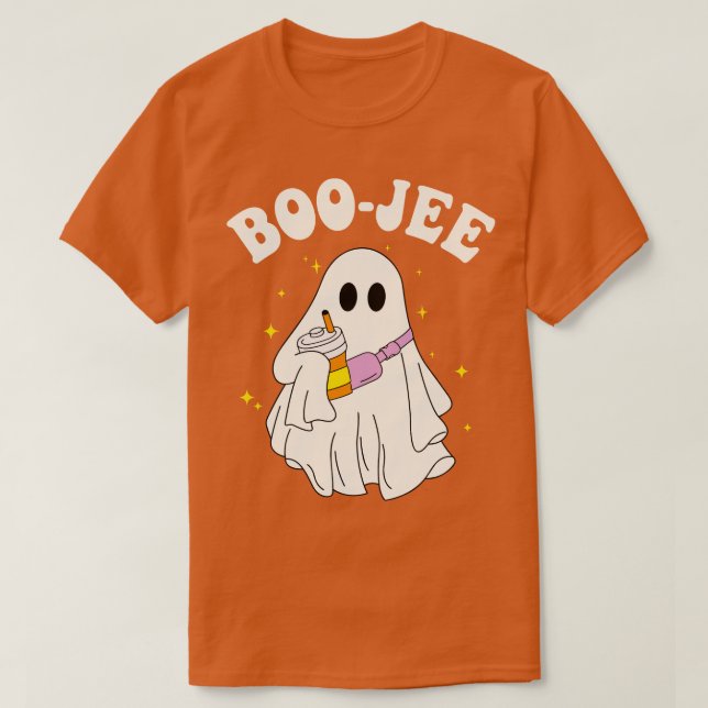 BooJee Spooky halloween Stanley funny halloween Tu T-Shirt (Design Front)