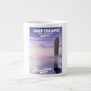 book a trip today lake Tekapo New Zealand Large Coffee Mug