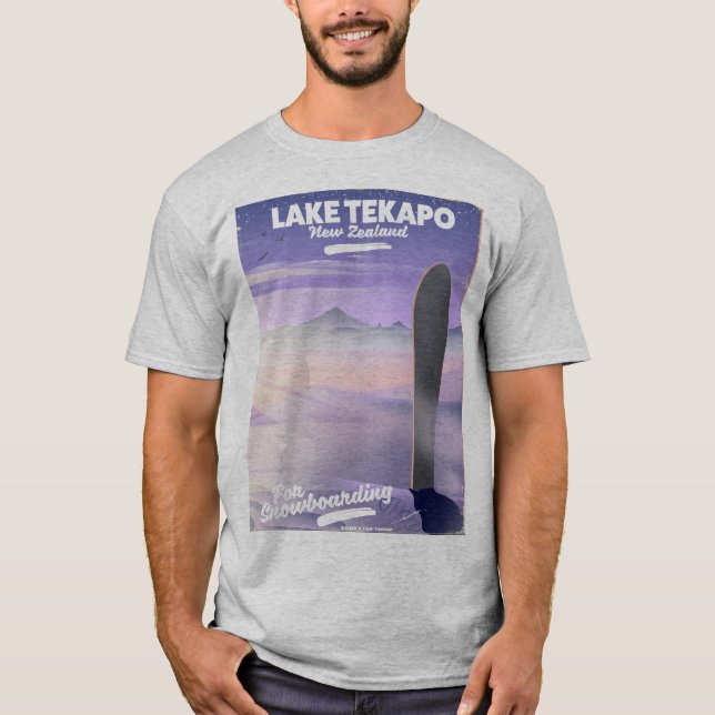 book a trip today lake Tekapo New Zealand T-Shirt (Front)