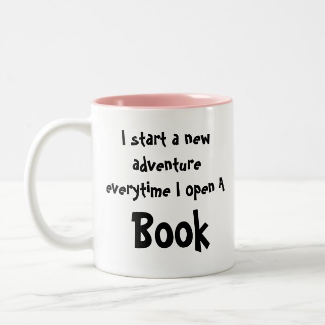 Book Adventure Mug (Left)