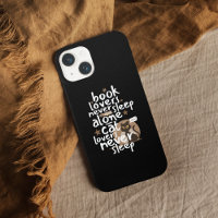 Book and Cat Lovers Sleep Funny