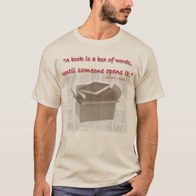 book and reading themed t-shirt (Front)