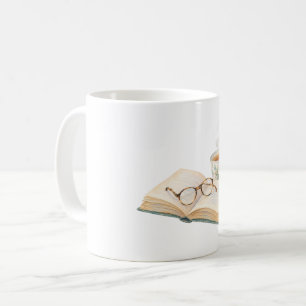 Book and Tea by the Window Coffee Mug