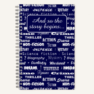 Book Author Writer Novelist Bestseller Notebook