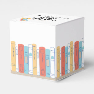 Book Baby Shower, Brunch and Books, Gender Neutral Favour Box