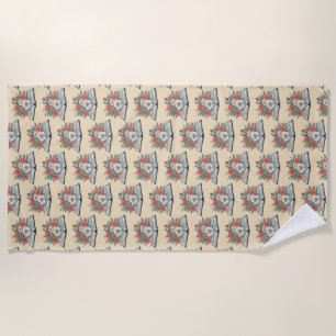 Book Beach Towel