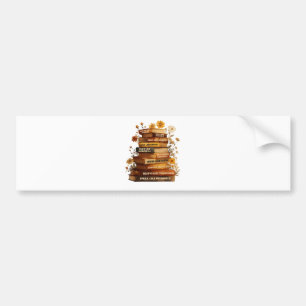 Book Black History Month Bumper Sticker