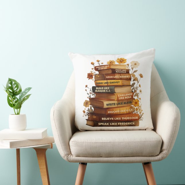 Book Black History Month Cushion (Chair)