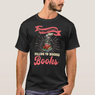 Book book bookworm literature teacher library 3 T-Shirt