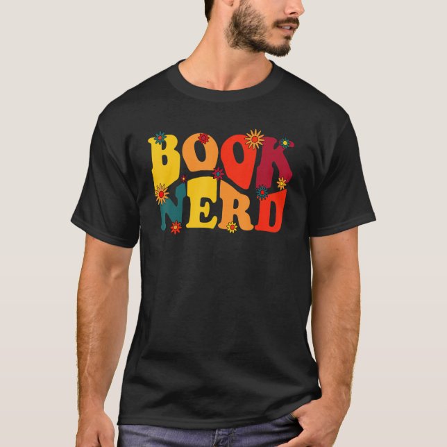 Book   Bookish Reading Bookworm Bibliophile Nerd G T-Shirt (Front)