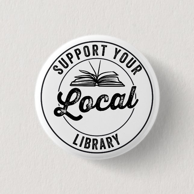 book, books, book nerd, book worm, reader, literar 3 cm round badge (Front)