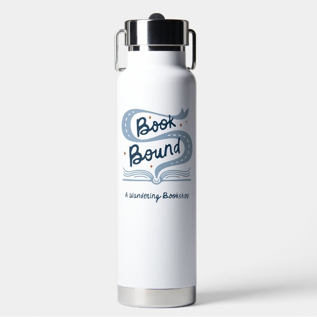 Book Bound Water Bottle (Front)