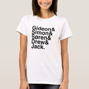 Book Boyfriend- Gideon, Simon, Soren, Drew, Jack T-Shirt