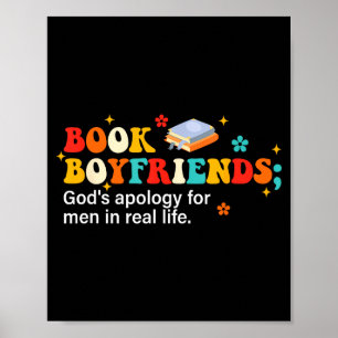 Book Boyfriends Definition Design  Poster
