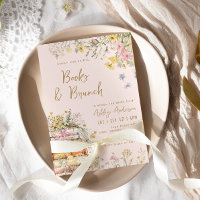 Book & Brunch Wildflowers Bridal Shower