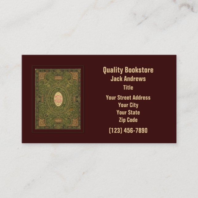 Book Business Card (Front)