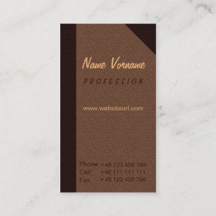 book business card